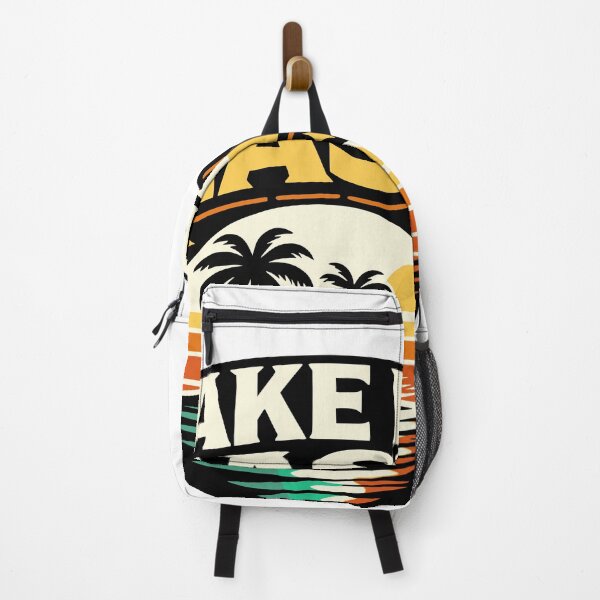 Artikelvorschau, Take It Easy – Sunset Retro Palmen Design entworfen und verkauft von Pommes im Bett.