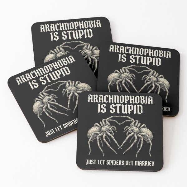 Item preview, Arachnophobia Is Stupid Just Let Spiders Get Married Funny T-Shirt | Spider Lover Humor Graphic Gift designed and sold by Trendably.
