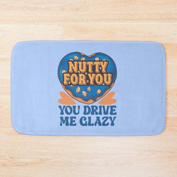 Item preview, Nutty For You You Drive Me Glazy - Funny Heart Donut Pun designed and sold by the-Z3nith.
