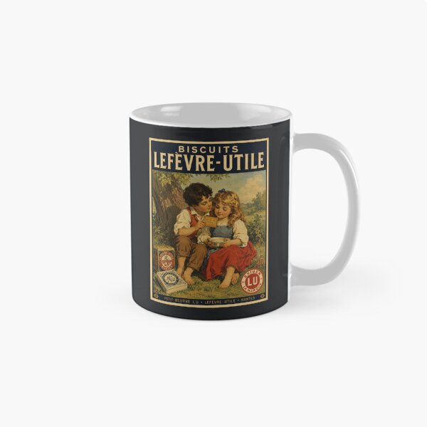 Artikelvorschau, Vintage Kekse Lefèvre Utile Poster entworfen und verkauft von GoodOldVintage.