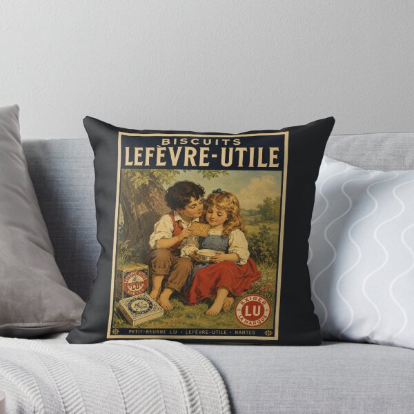 Item preview, Vintage Biscuits Lefèvre Utile Poster designed and sold by GoodOldVintage.
