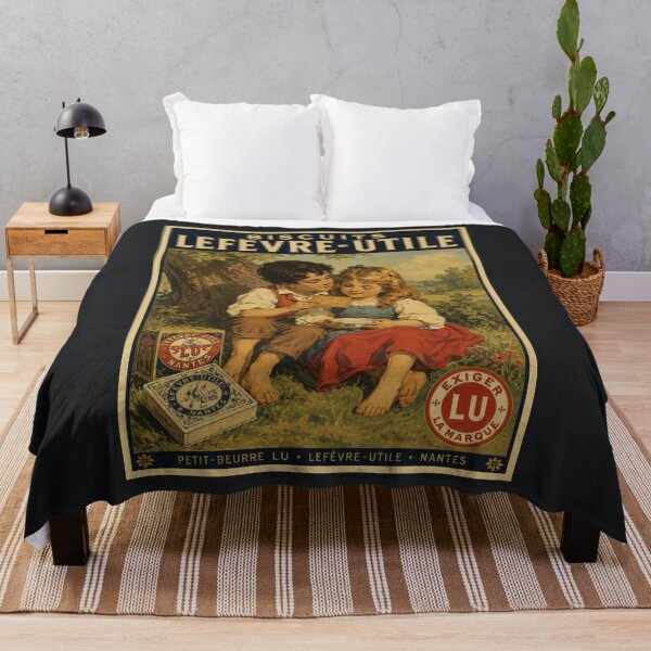 Item preview, Vintage Biscuits Lefèvre Utile Poster designed and sold by GoodOldVintage.