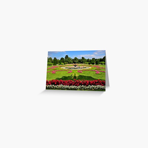 Garden at Schonbrunn Palace2 Greeting Card