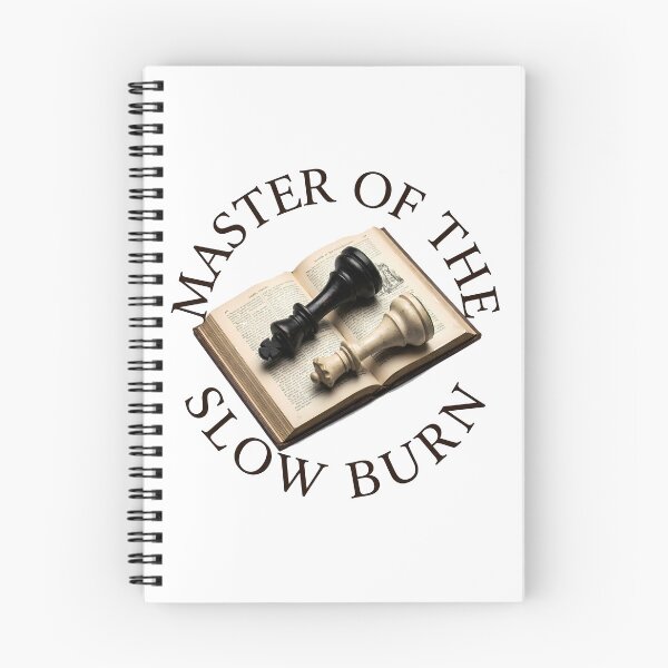 Item preview, Slow Burn Romance Chess Pieces Vintage Book Dark Academia Aesthetic designed and sold by WorldShop17.
