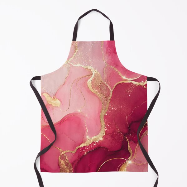 Item preview, Luxury Pink & Gold Fluid Art designed and sold by WhiteMuse.