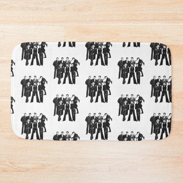 Item preview, BTS Vintage Group Shirt, Black White Kpop Fan Art Tee, Bangtan Members Retro Unisex Shirt, Gift For Army designed and sold by BerryHand.