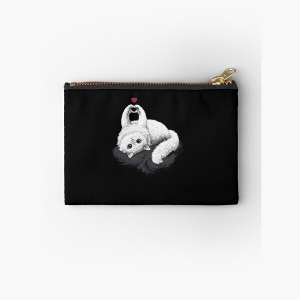 Item preview, Fluffy Cat Heart Paws Cute Kitten Lover Gift for Cat Mom designed and sold by Gbriel3.