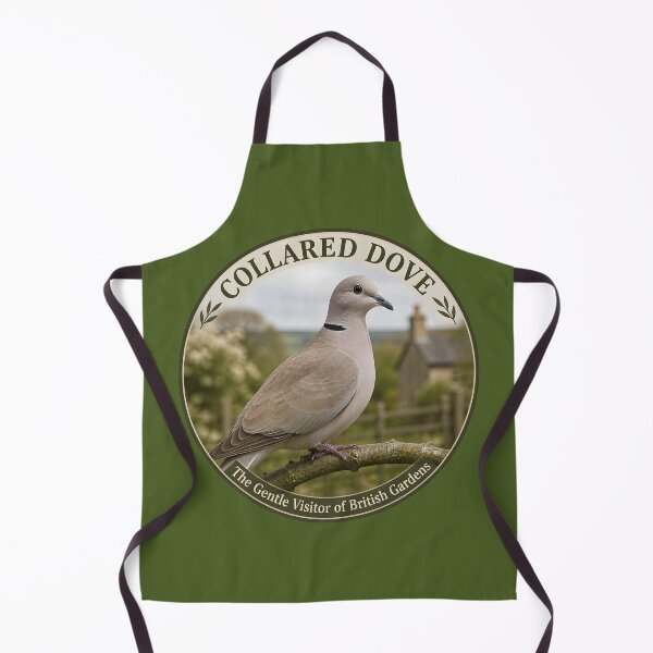 Item preview, COLLARED DOVE   – The Gentle Visitor of British Gardens designed and sold by The Digital Compass.