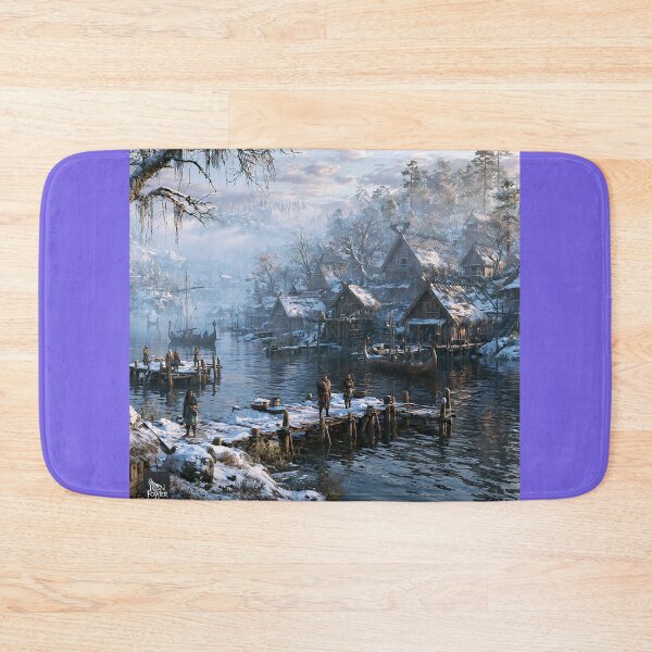 Item preview, "Vicking Winter Harbor" designed and sold by SkyKing Ron.
