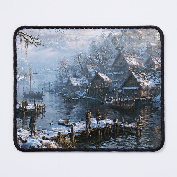Item preview, "Vicking Winter Harbor" designed and sold by SkyKing Ron.