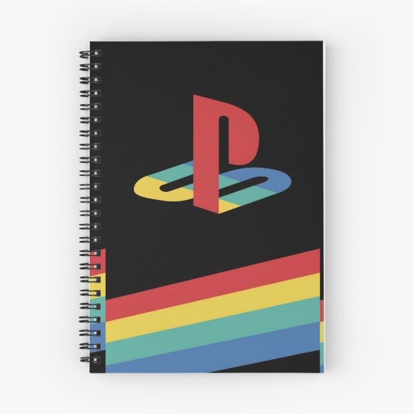 Item preview, 90s Retro Gaming Geometric Emblem - Classic Rainbow Stripes Minimalist Sticker designed and sold by William Cano.