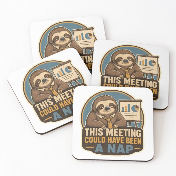 Item preview, This Meeting Could Have Been a Nap designed and sold by Peak Pop Studio..