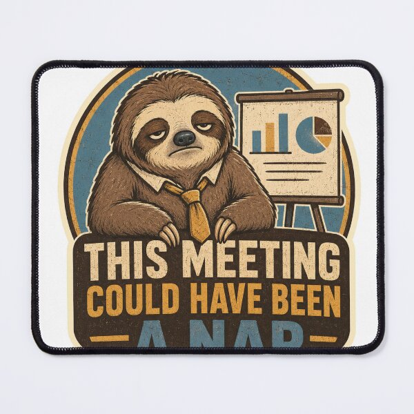 Item preview, This Meeting Could Have Been a Nap designed and sold by Peak Pop Studio..