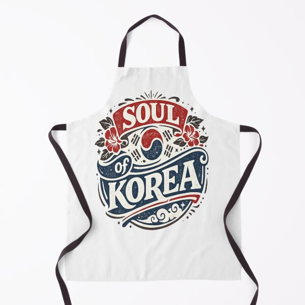 Item preview, Soul of Korea – Vintage Korean Flag Typography T-Shirt designed and sold by D.Shop.
