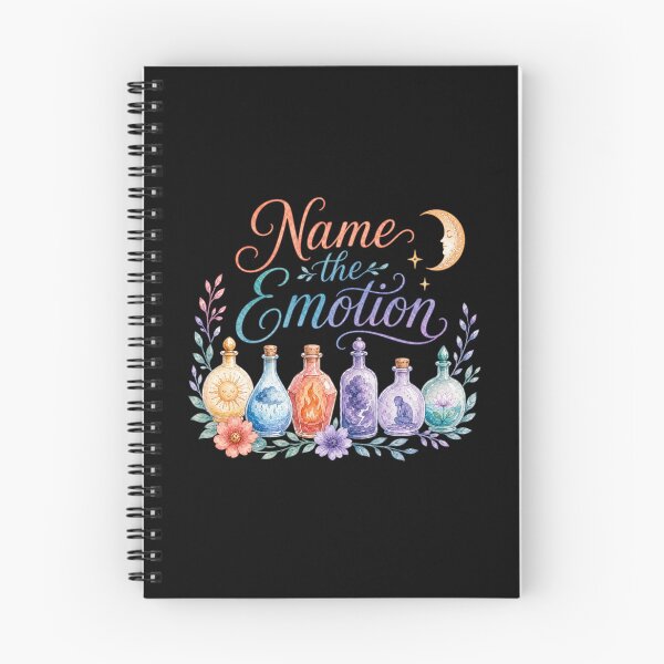 Item preview, Name The Emotion DBT Mental Health Reminder Sticker designed and sold by ArcanePrintsxo.