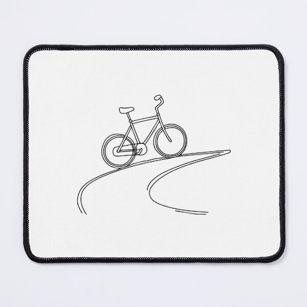 Item preview, A bicycle being pushed up a narrow incline designed and sold by rasagamastore.