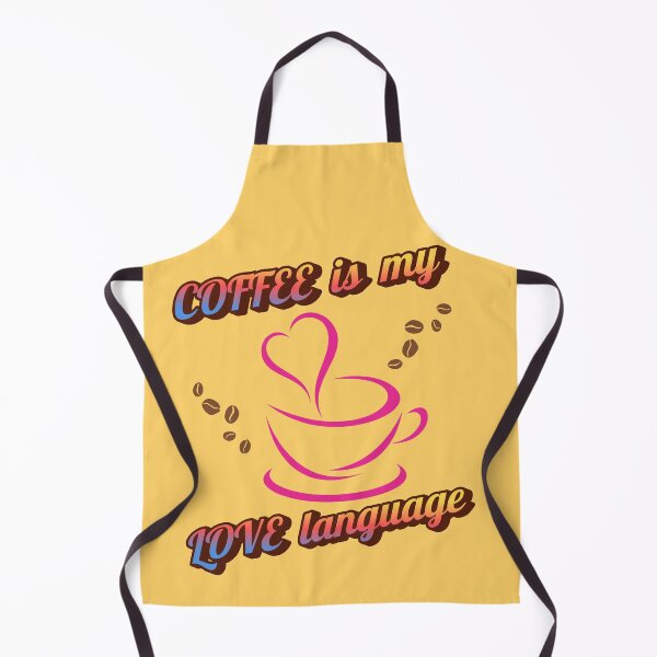 Item preview, Coffee Is My Love Language Funny Cafe Quote designed and sold by W&RParadise.