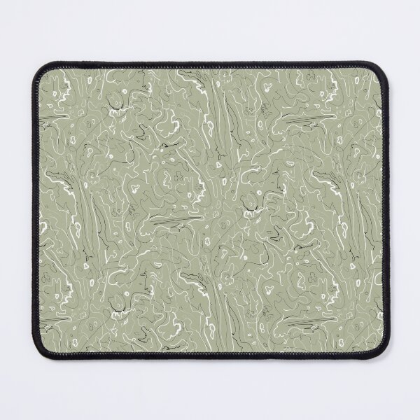 Item preview, Green, white and black lines designed and sold by byArtistandMuse.
