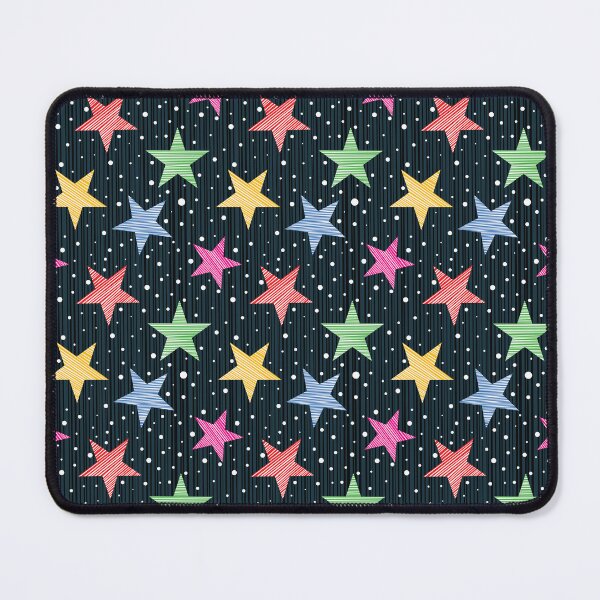 Item preview, Whimsical Multi Color Stars and Polka Dot Pattern designed and sold by mrhighsky.