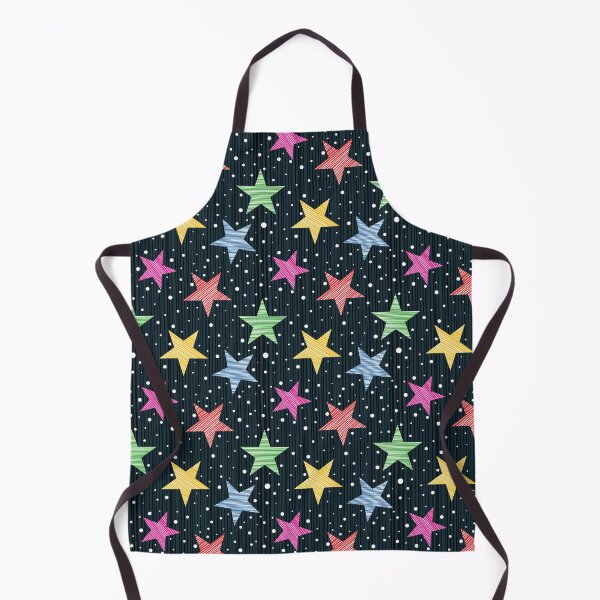 Item preview, Whimsical Multi Color Stars and Polka Dot Pattern designed and sold by mrhighsky.