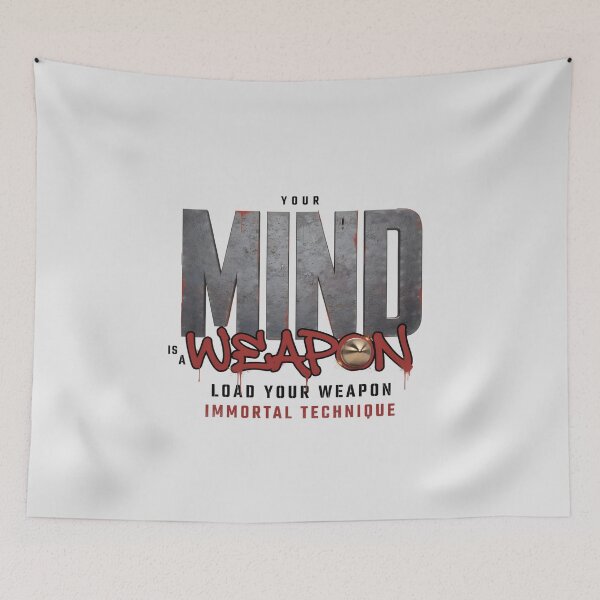 Item preview, Immortal Technique Inspirational Lyric Design designed and sold by Enea Kelo.