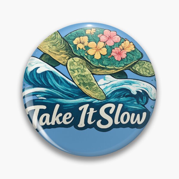 Item preview, Turtle and waves designed and sold by DaliTosi.
