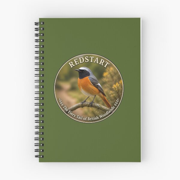 Item preview, REDSTART   – The Fiery Tail of British Woodlands designed and sold by The Digital Compass.