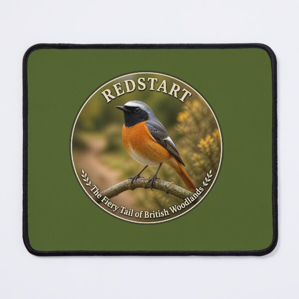 Item preview, REDSTART – The Fiery Tail of British Woodlands designed and sold by The Digital Compass.