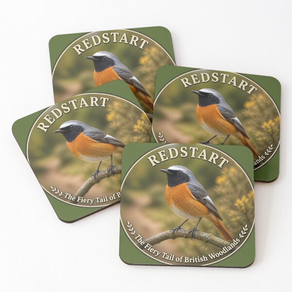 Item preview, REDSTART   – The Fiery Tail of British Woodlands designed and sold by The Digital Compass.