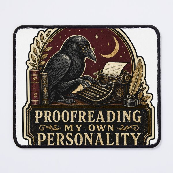 Item preview, Proofreading My Own Personality designed and sold by Peak Pop Studio..