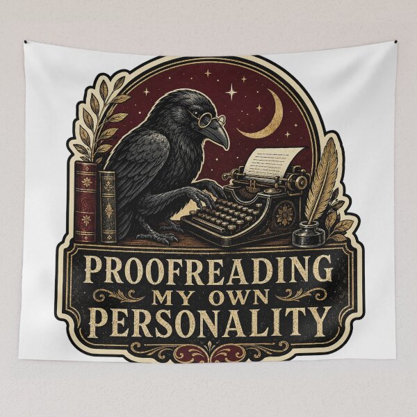 Item preview, Proofreading My Own Personality designed and sold by Peak Pop Studio..