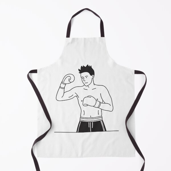 Item preview, A boxer mid punch uppercut aimed at a practice dummy designed and sold by rasagamastore.