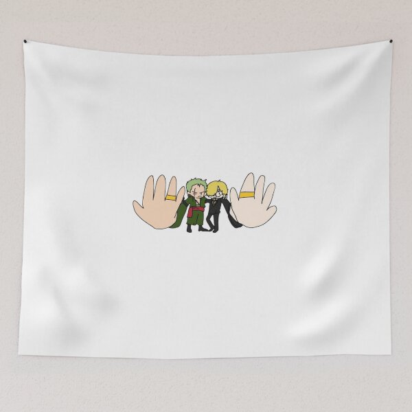 Item preview, Green Haired Swordsman and Cook Caught by Giant Hands designed and sold by Deviantfant.