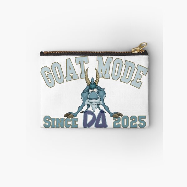 Item preview, Goat Mode Vintage Varsity Mascot Athletic College Gym Workout Streetwear Graphic designed and sold by DesignArtist.ia.