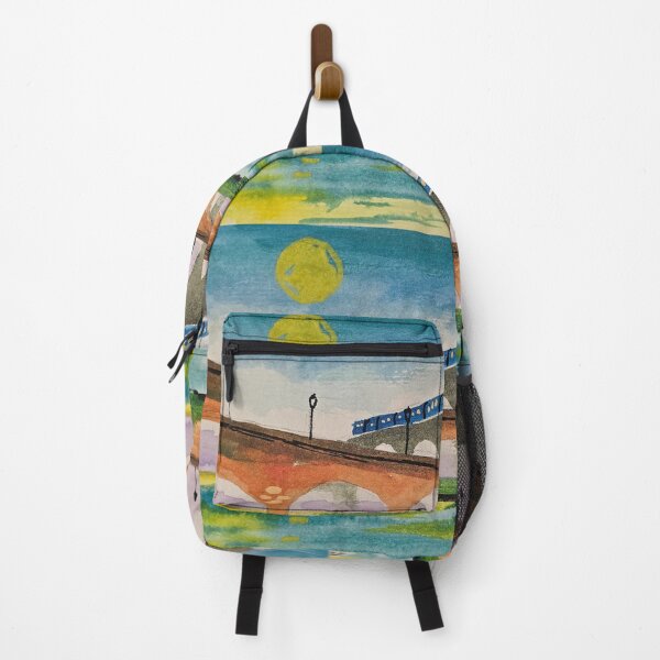 Item preview, Train on Yarm Bridge designed and sold by byArtistandMuse.