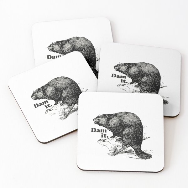 Item preview, Dam it - Funny Beaver  designed and sold by Gbriel3.