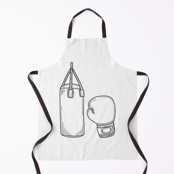 Item preview, An uppercut ready glove placed beside a punching target designed and sold by rasagamastore.