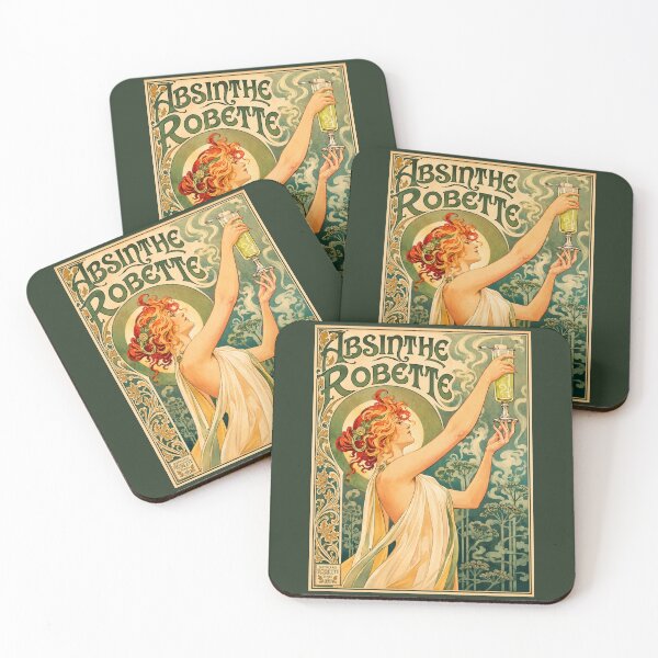 Item preview, Vintage Absinthe Robette Poster designed and sold by GoodOldVintage.