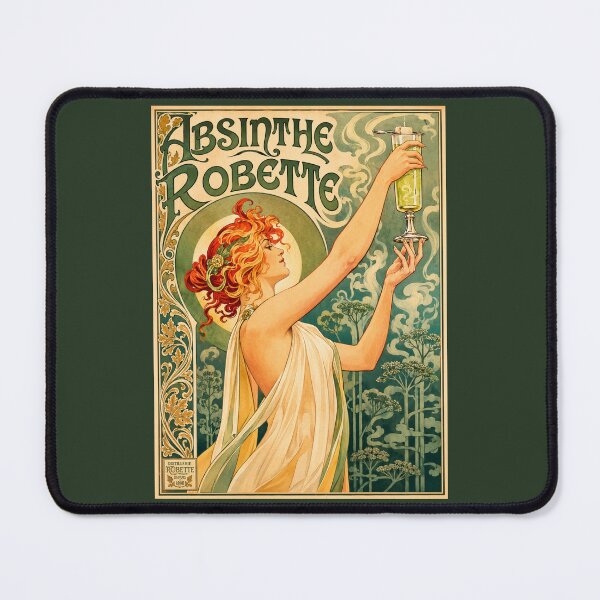 Item preview, Vintage Absinthe Robette Poster designed and sold by GoodOldVintage.