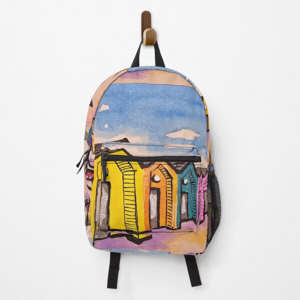 Item preview, Beach huts designed and sold by byArtistandMuse.