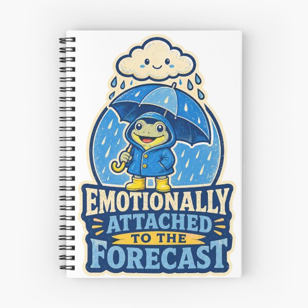Item preview, Emotionally Attached to the Forecast designed and sold by Peak Pop Studio..