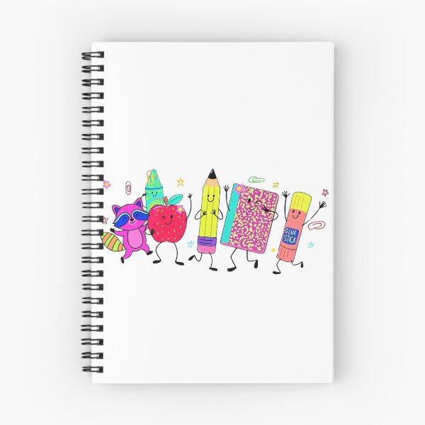 Item preview, Cute School Supplies Cartoon Back to School Stationery designed and sold by rachid-elmesafy.