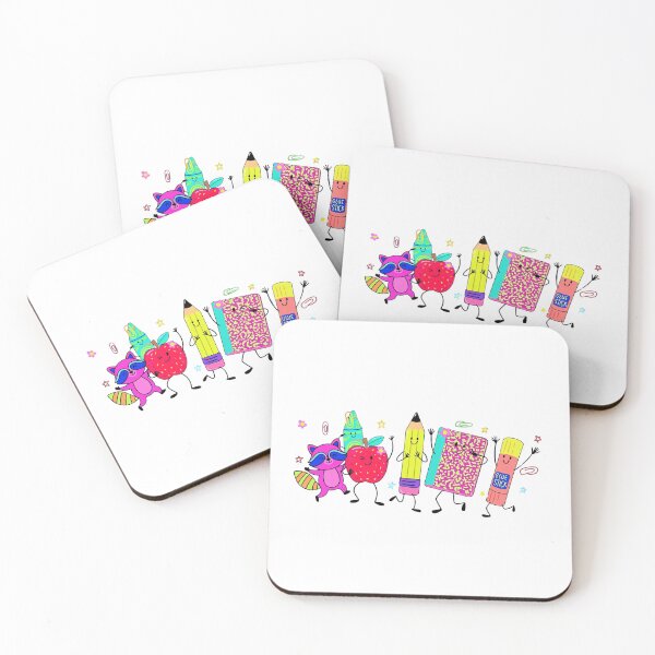 Item preview, Cute School Supplies Cartoon Back to School Stationery designed and sold by rachid-elmesafy.