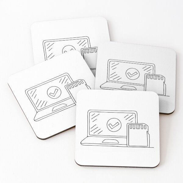 Item preview, A camera memory card lying beside a laptop for upload designed and sold by rasagamastore.