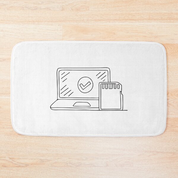 Item preview, A camera memory card lying beside a laptop for upload designed and sold by rasagamastore.