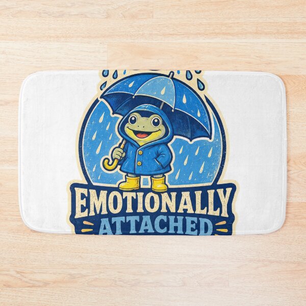 Item preview, Emotionally Attached to the Forecast designed and sold by Peak Pop Designs | Funny Gifts, Cozy Art & Cute Animals .