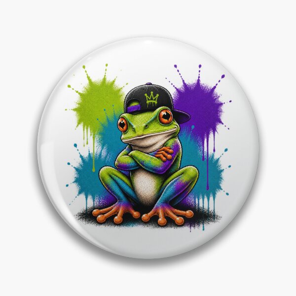 Item preview, Graffiti Tree Frog designed and sold by Thor-stone.