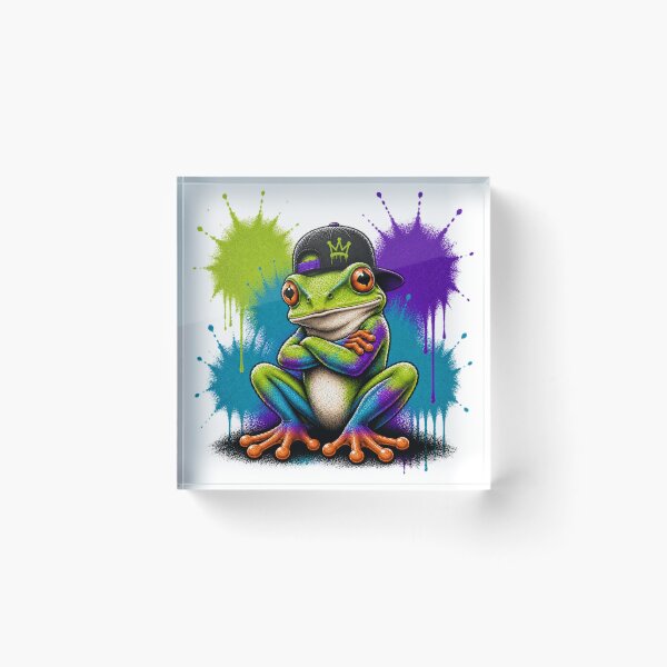 Item preview, Graffiti Tree Frog designed and sold by Thor-stone.