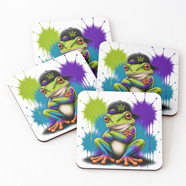 Item preview, Graffiti Tree Frog designed and sold by Thor-stone.