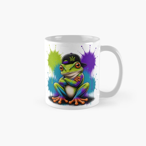 Item preview, Graffiti Tree Frog designed and sold by Thor-stone.